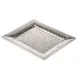 TableCraft 12841 - Stainless Steel Honeycomb Serving Tray Rectangular 12-3/4" x 10-1/2" x 3/4" 18-8 1 image