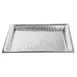 TableCraft 12845 - Square Mirror Honeycomb Stainless Steel Serving Tray 20-1/8" x 20-1/8" x 1-3/8" 1 image