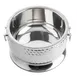 TableCraft 12851 Beverage Tub, 4-1/2 Gal, 16-1/2" x 15-3/4" x 9-1/2", Stainless, Honeycomb 1 image
