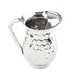 TableCraft 12853 - 2-1/2 Qt Pitcher, 64-95 oz, 18/8 Steel, Honeycomb, 7-3/4"x5-1/2"x8-1/2" 1 image