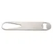 TableCraft 12889 Speed Bottle Opener – 1-5/8" x 3/4" x 7", Brushed 200 Series Stainless Steel 1 image