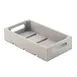 TableCraft Products 12898 - 1/3 Gastronorm Crate, 12-3/4" x 6-7/8" x 2-3/4", Gray Wood 1 image
