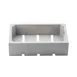 TableCraft Products 12899 - 1/4 Gastronorm Serving Crate, 10-3/8" x 6-3/8" x 2-3/4", Gray Wood 1 image