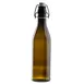 TableCraft Products 12935 Oil & Vinegar Cruet Bottle, 17 oz Dark Green Glass, 2‑3/4" × 11" , Stopper 1 image