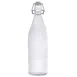 TableCraft Products 12976 - 34oz Clear Fluted Soda Lime Glass Decanter Carafe, Resealable 1 image