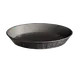 TableCraft 137512BK - 12" Black Round Plastic Basket, 150°F, Dishwasher, NSF, Made in USA 1 image