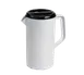 TableCraft 144GRT - 2.5-Qt Gray Pitcher, 64-95oz, 3-Way Black Lid, BPA Free, Dishwasher Safe 1 image