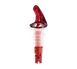 TableCraft 149A Liquor Pourer – 1-1/4 oz, Red Spout, No Collar, BPA-Free Plastic, Hand Wash Only, 1 Dozen 1 image