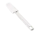 TableCraft Products 1500 - 9.5" White Rubber Spatula, BPA Free, Dishwasher Safe, Kitchen Utensil 1 image