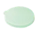 TableCraft Products 166BT - Green Perforated Dredge Lid, Universal Poly Snap‑Tight Cheese Shaker 1 image