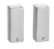 TableCraft Products 167 - Steel Salt & Pepper Shaker Set, 1‑3/8" H x 1‑3/16" W, Dishwasher Safe- Set 1 image