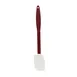 TableCraft 1864 - 16-1/4" High Heat Silicone Spatula, Red Nylon Handle, BPA Free, Dishwasher Safe 1 image