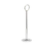 TableCraft 1908 Menu Card Holder/Number Stand, 10-12" Height, 1-4" Width, Chrome Plated Base 1 image