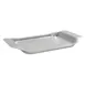 TableCraft 20005 - Better Burger Tray, 10" x 7" x 0.5", Stainless Steel, Dishwasher Safe 1 image