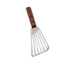 TableCraft Products 2003 Stainless Steel Slotted Turner, 6" Blade, Wood Handle 1 image