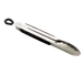 TableCraft Products 2009 Utility Tongs, 9", Ergonomic, Non-Slip Grip, Stainless Steel, Black 1 image
