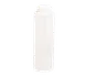 TableCraft 2112C-1 Squeeze Bottle - 12oz Clear PE PerfectFlex, Clear Hinged Top, 38mm Opening 1 image