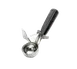 TableCraft 2130 - 30# Thumb Press Ice Cream Disher, 1.25 oz, 7.875" x 3.25" x 1.5", Steel, Black 1 image