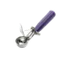 TableCraft 2140 - 40 Ice Cream Disher, 7/8 oz, Stainless Steel, Purple Handle, 7.625"x3.125"x1.625" 1 image