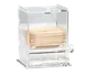 TableCraft 228 Toothpick Dispenser, 3-1/4"x3-1/4"x4-1/2", Acrylic Clear, Top Loading, Dishwasher Safe 1 image