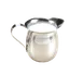 TableCraft Products 2308 - 8oz Stainless Steel Bell Creamer, Mirror, Handle, Dishwasher Safe 1 image
