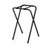 TableCraft 23BK Tray Stand, 17-1/4"x17-1/4" Top, 29-3/4" H, Black Powder Coated Metal Hand Wash Only 1 image
