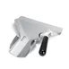 TableCraft 249777 French Fry Scoop, 7-5/8"W x 2-1/4"H, 8-7/8" O.A.L., Right-Handed, Aluminum 1 image
