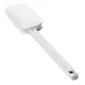 TableCraft 2514 White 13-1/2" Rubber Blade Spatula, Heat Resistant to 140°F/60°C, Dishwasher Safe 1 image