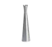 TableCraft Products 268 Metal Bud Vase, 7‑3/4" Height, Brushed Zinc Alloy Metal, Hand Wash Only 1 image