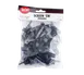 TableCraft 295X Liquor Pourer - Free Flow, BPA-Free Plastic, Black Spout, Collar, Smoke, Hand Wash Only, 12/Pack 2 image