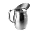 TableCraft 300 - 2-Qt Bell Water Pitcher, 64-95oz, 18/8 Stainless Steel, Ice Guard 1 image