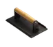 TableCraft Products 3033 Steak Weight, 8-1/4" x 4-1/4" x 2-1/2", Cast Iron, Wood Handle 1 image