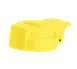 TableCraft Products 3248YT Option Dispenser Top, Yellow, Dishwasher Safe, Fits PP32/PP48/PP64, Poly 1 image