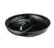TableCraft Products 341B-1 Ashtray, 7" Black Phenolic, Dishwasher Safe Smallware Tabletops Accessory 1 image