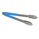 TableCraft 3712BLEU Utility Tongs – 12" Vinyl-Coated, Spring Steel, Dishwasher Safe, Blue 1 image