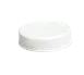 TableCraft 3838 Squeeze Bottle Cap Top, 38mm, White, Dishwasher Safe, Clear Option 1 image
