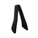 TableCraft Products 39100 Serving Tongs, 7" Stainless Steel & Silicone, Black, Heat Safe 400°F 1 image
