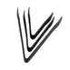 TableCraft Products 39101 Serving Tongs, 9" Black Steel & Silicone, Heat Safe 400°F, Dishwasher Safe 2 image