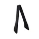 TableCraft Products 39101 Serving Tongs, 9" Black Steel & Silicone, Heat Safe 400°F, Dishwasher Safe 1 image