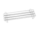 TableCraft 4040 Taco Prep Tray, 12-Shell Taco/French Fry Rail, Chrome Plated Metal, Hand Wash Only 1 image
