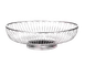 TableCraft 4176 Chalet Basket - Oval Chrome Plated, 11-3/8" x 8" x 3-1/4", Hand Wash Only 1 image