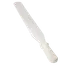 TableCraft Products 4214 Icing Spatula, 14", Stainless Steel Blade, White ABS Handle 1 image