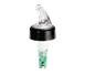 TableCraft Products 4243A Liquor Pourer – 3/4 oz capacity, clear spout, black collar, dip tube, plastic, pack of 12 1 image