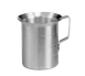 TableCraft 435 4-Qt Aluminum Measuring Cup, 128oz, Graduated Qt & Liter Markings 1 image