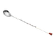 TableCraft Products 501K Bar Spoon, 11" Long, Red Knob, Stainless Steel, Dishwasher Safe 1 image