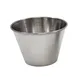 TableCraft 5071 - 3 oz Stainless Steel Sauce Cup, Dishwasher Safe, Ramekin Style 1 image