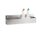 TableCraft Products 5142 Speed Rail, 42" Holds 11 Qt Bottles, Single Keyhole Mount, Stainless Steel 1 image