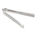 TableCraft Products 526T - 6" Stainless Steel Pom & Ice Tongs, Dishwasher Safe, 5-6" Length 1 image