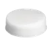 TableCraft Products 53FCAP Invertatop Squeeze Bottle End Cap, 53mm Fit, Dishwasher Safe, White, NSF 1 image