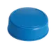 TableCraft Products 53FCAPBL - Blue Invertatop End Cap for 53mm Squeeze Bottles, Plastic - 1/Pack 1 image